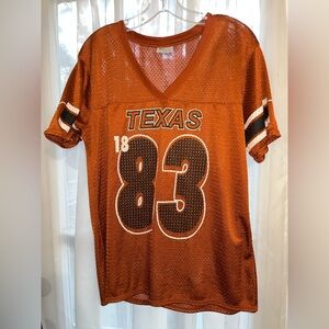 Pro Edge Orange Texas 83 Jersey Top